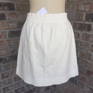 Jcrew skirt elastic waist.